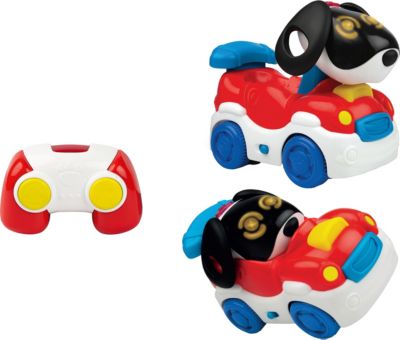 Игрушка Машинка с щенком на радиоуправлении 2 в 1 WinFun