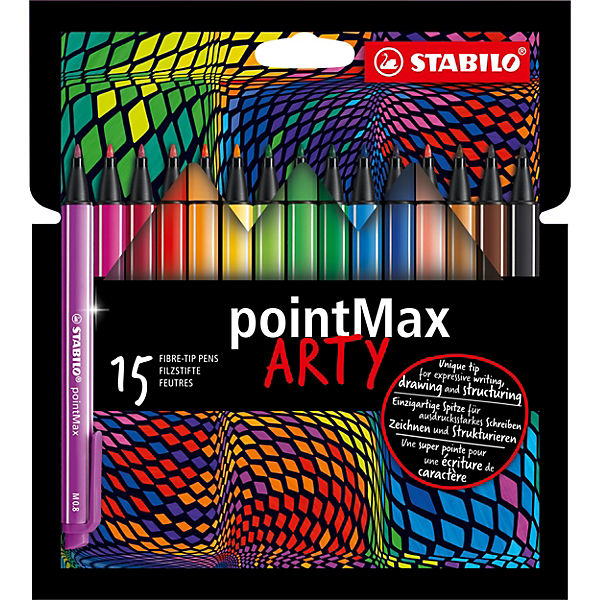 Filzschreiber pointMax ARTY, 15 Farben