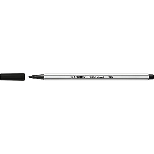 Фломастеры-кисти Stabilo Pen 68 Brush, 12 цветов от STABILO