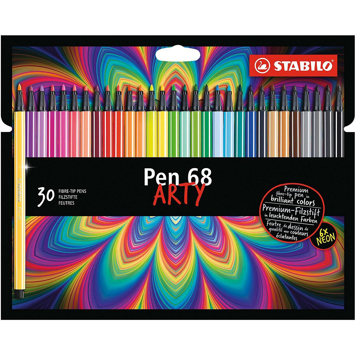 Premium-Filzstifte Pen 68 ARTY 30 Farben
