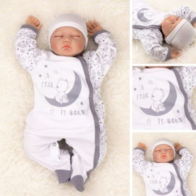 Baby Sweets Schlafanzug A star is born Strampler für Jungen