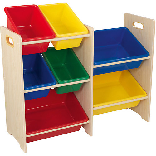 Система хранения с 7 контейнерами KidKraft - разноцветный от KidKraft
