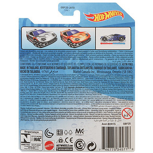 Машинка Hot Wheels Color Shifters Trak Tune, меняет цвет от Mattel