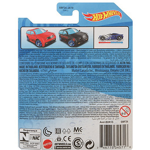 Машинка Hot Wheels Color Shifters Boom Box, меняет цвет от Mattel