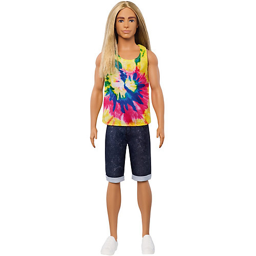 Кукла Barbie "Игра с модой" Кен с длинными волосами от Mattel