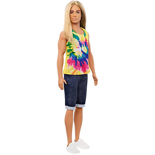 Кукла Barbie "Игра с модой" Кен с длинными волосами от Mattel