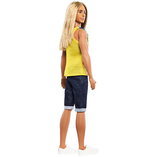 Кукла Barbie "Игра с модой" Кен с длинными волосами от Mattel