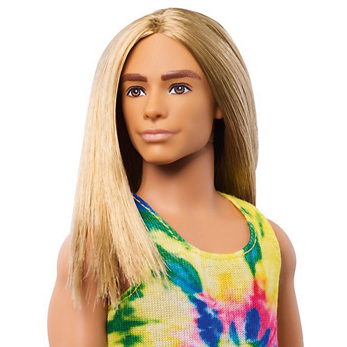 Кукла Barbie "Игра с модой" Кен с длинными волосами от Mattel