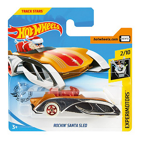 Базовая машинка Hot Wheels Rockin Santa Sled от Mattel