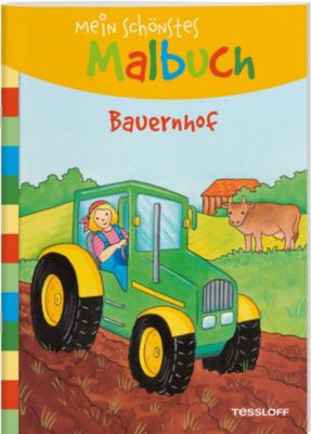 Image of Buch - Mein schönstes Malbuch. Bauernhof