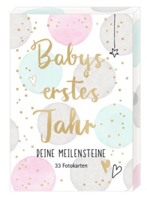 Image of Buch - Fotokarten-Box - Babys erstes Jahr - Deine Meilensteine
