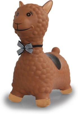Hüpftier Lama mit Pumpe, Jamara | myToys John Hüpftier Einhorn mit Plüschüberzug online kaufen | baby