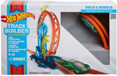 Hot Wheels Track Builder Unlimited Looping-Kicker-Set inkl. 1 Spielzeugauto