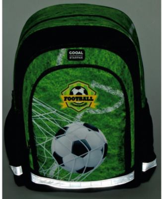 Freizeitrucksack/Schulrucksack FOOTBALL grün, Starpak myToys