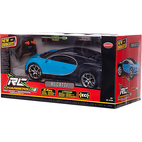 Радиоуправляемая машинка New Bright Chargers Sports Car 1:12, синяя от New Bright