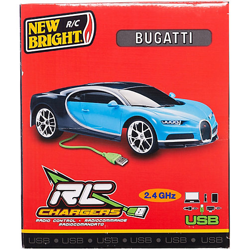 Радиоуправляемая машинка New Bright Chargers Sports Car 1:12, синяя от New Bright