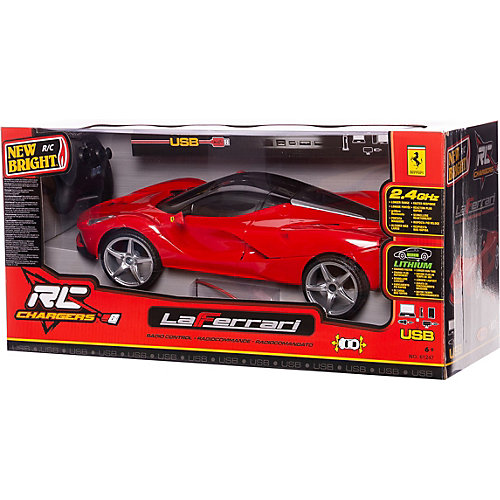 Радиоуправляемая машинка New Bright Chargers Sports Car 1:12, красная от New Bright