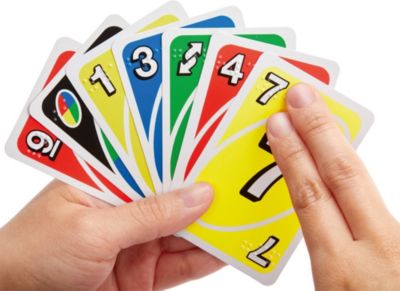 UNO Braille für Blinde, Mattel Games myToys