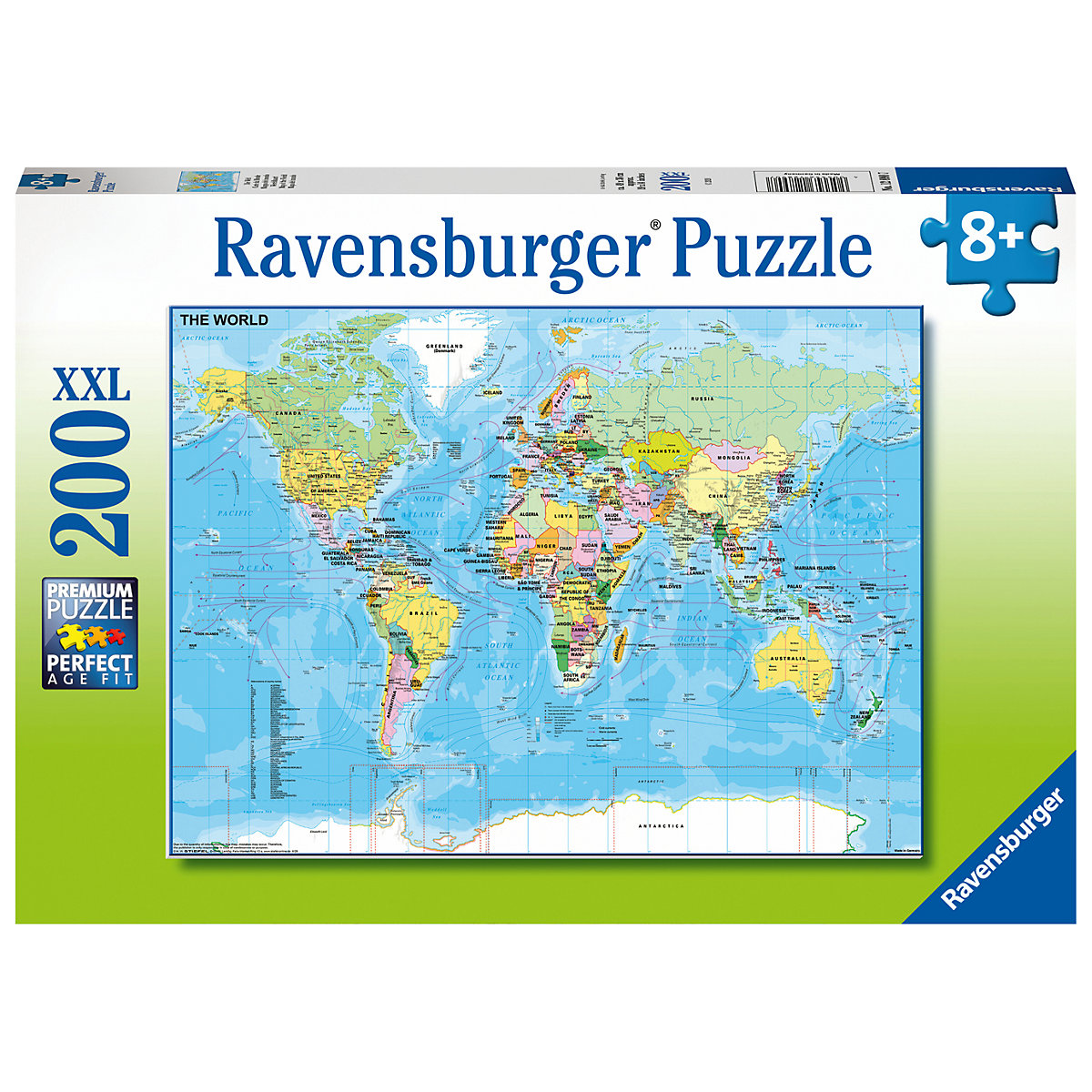 Ravensburger XXL-Puzzle Die Welt 200 Teile