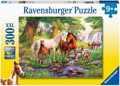 Ravensburger 03921 Auf der Koppel Pferde Holzpuzzle 30 Teile ab 4 Jahren 