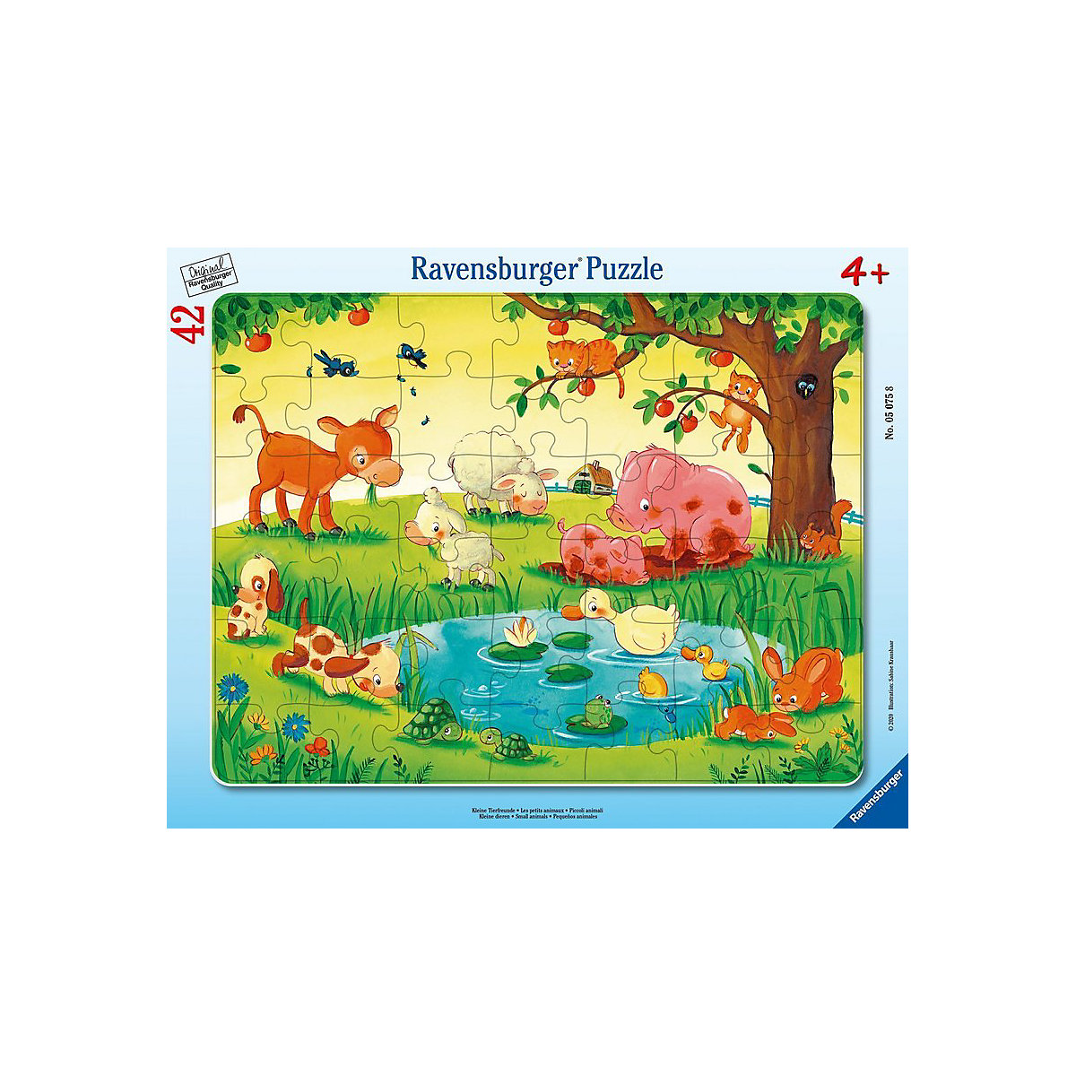 Ravensburger Rahmen-Puzzle Kleine Tierfreunde 30-48 Teile