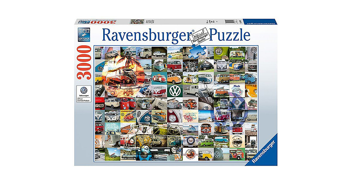 Puzzles: Ravensburger 99 Bulli Moments, 3.000 Teile