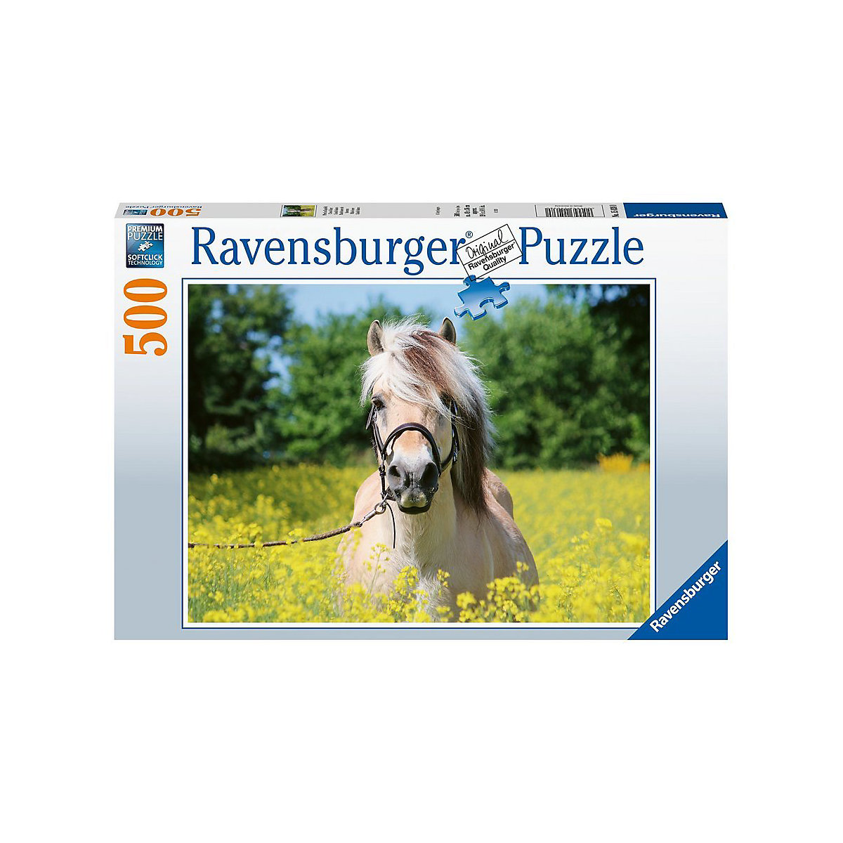 Ravensburger Pferd im Rapsfeld 500 Teile