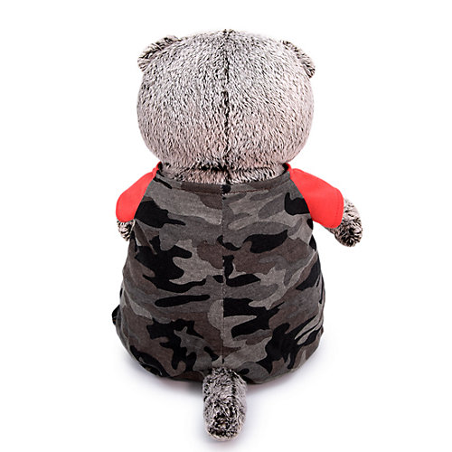 Мягкая игрушка Budi Basa Кот Басик в камуфляжном комбинезоне, 19 см от Budi Basa