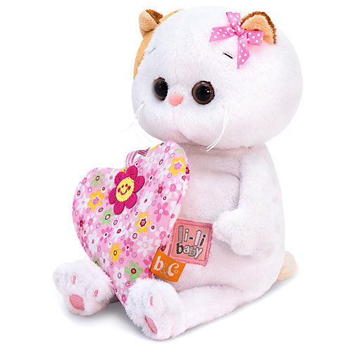 Мягкая игрушка Budi Basa Кошечка Ли-Ли baby с сердечком, 20 см от Budi Basa