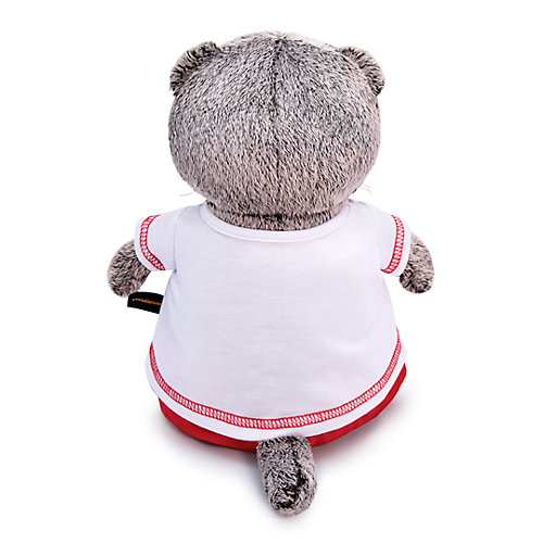 Мягкая игрушка Budi Basa Кот Басик в футболке с сердцем, 30 см от Budi Basa
