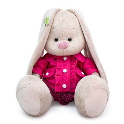 Мягкая игрушка Budi Basa Зайка Ми в курточке и шортиках, 18 см
