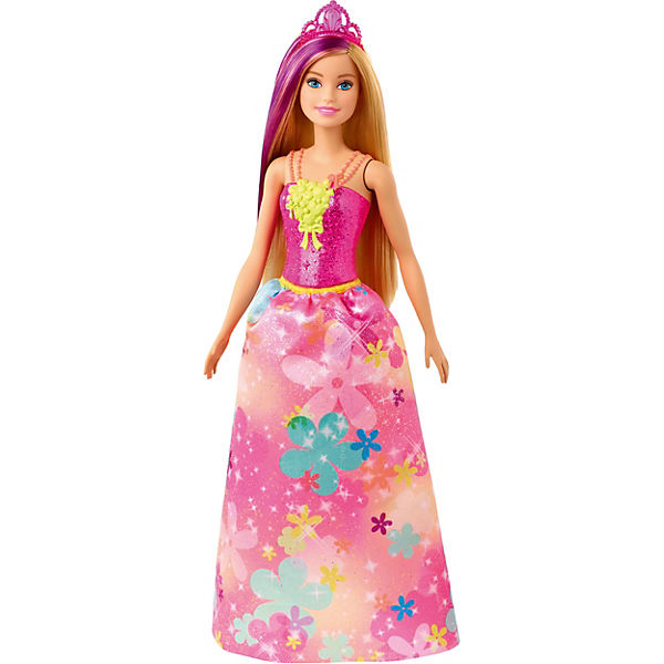 Barbie Dreamtopia Prinzessin Puppe (blond- und lilafarbenes Haar), Anziehpuppe