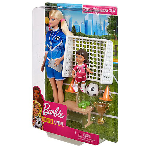 Игровой набор Barbie Футбольный тренер от Mattel