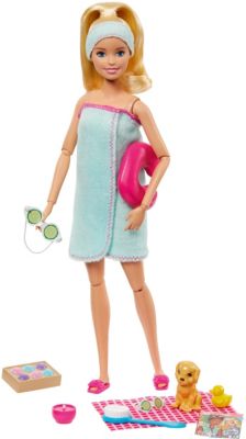 Barbie Wellness Spa Puppe und Spielset 