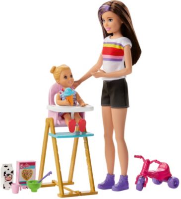 Barbie „Skipper Babysitters Inc. Puppen Spielset zum Barbie Skipper Babysitters Inc. Puppen und Schlafenszeit