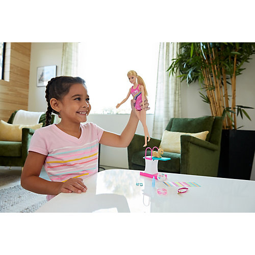 Игровой набор Barbie Чемпион по плаванию от Mattel