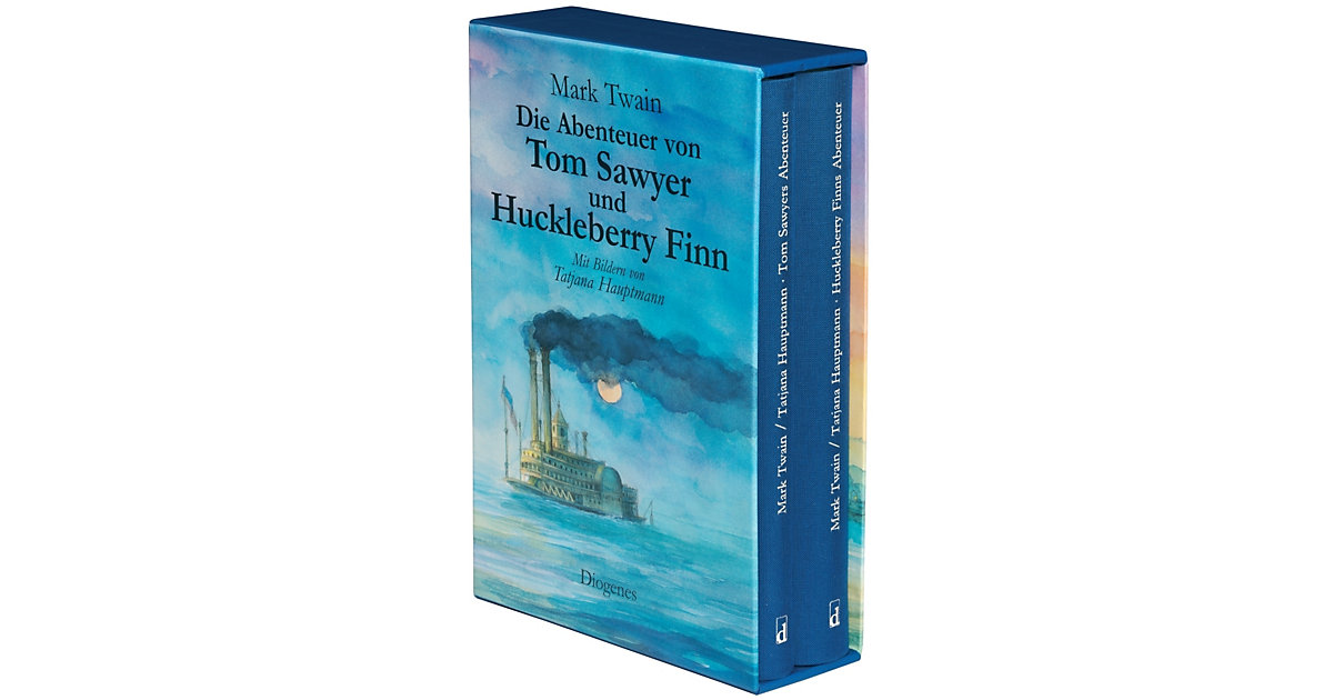 Buch - Die Abenteuer von Tom Sawyer und Huckleberry Finn, 2 Bde.