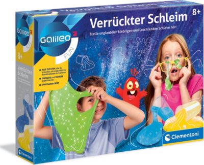 Clementoni Galileo Horrorlabor Schleim Slime Herstellen Experimentierset Kinder 
