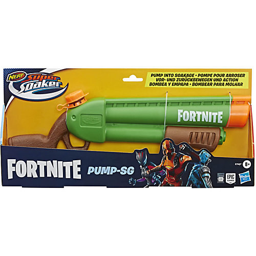 Водный бластер Nerf Supersoaker Fortnite Pump-SG от Hasbro