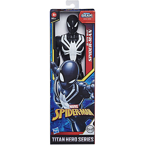 Игровая фигурка Marvel Spider-Man Titan Hero Series Человек-паук в костюме тьмы, 30 см от Hasbro