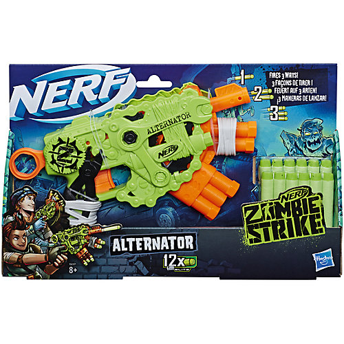Бластер Nerf Zombi Strike Альтернатор от Hasbro