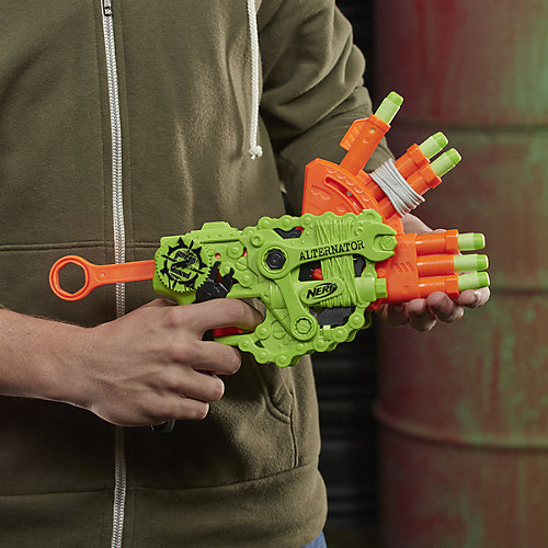 Бластер Nerf Zombi Strike Альтернатор от Hasbro