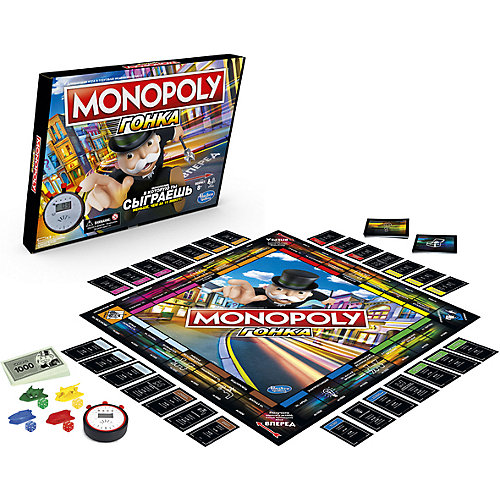 Настольная игра Hasbro Gaming "Монополия" Гонка