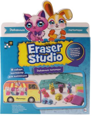 Набор для изготовления ластиков Diamant Toys "Забавные питомцы"