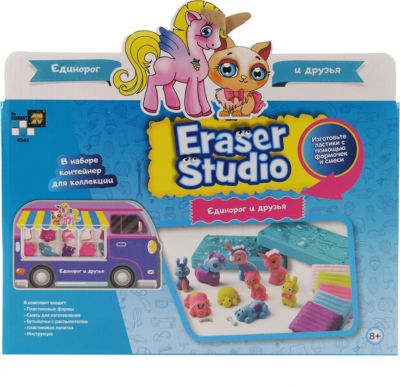 Набор для изготовления ластиков Diamant Toys "Eдинорог и друзья"