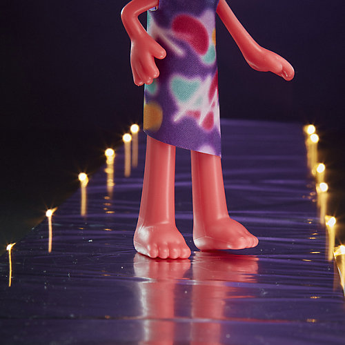 Кукла Trolls World Tour "Модный тролль" Диджей Звуки от Hasbro