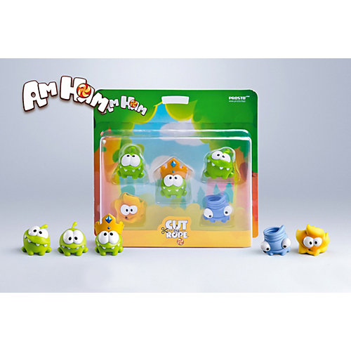 Набор фигурок Prosto Toys Cut the Rope, 5 шт, 4 см от Prosto Toys