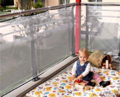 reer Balkonnetz Balkon Netz Schutznetz Sicherheitsnetz Kindersicherung Sicherung 