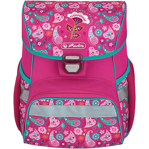 Ранец Herlitz Loop Plus Indian Summer, с наполнением - pink-kombi