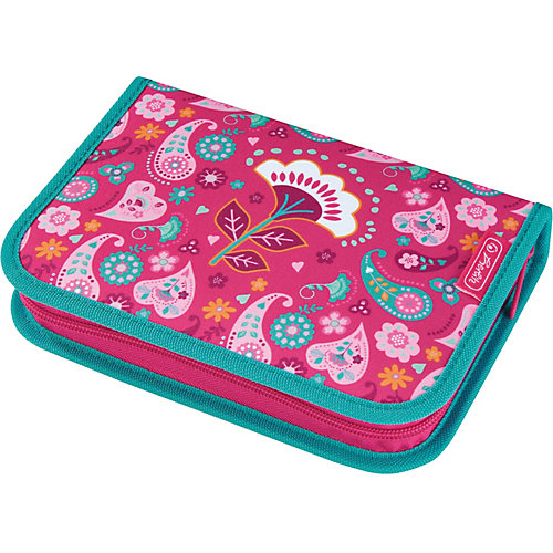 Ранец Herlitz Loop Plus Indian Summer, с наполнением - pink-kombi
